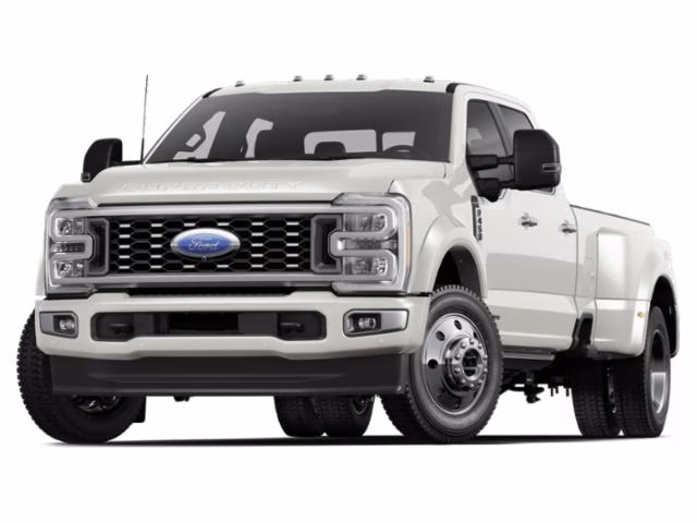 2026 White Metallic Ford Super Duty F-450 DRW Platinum 4X4 Truck