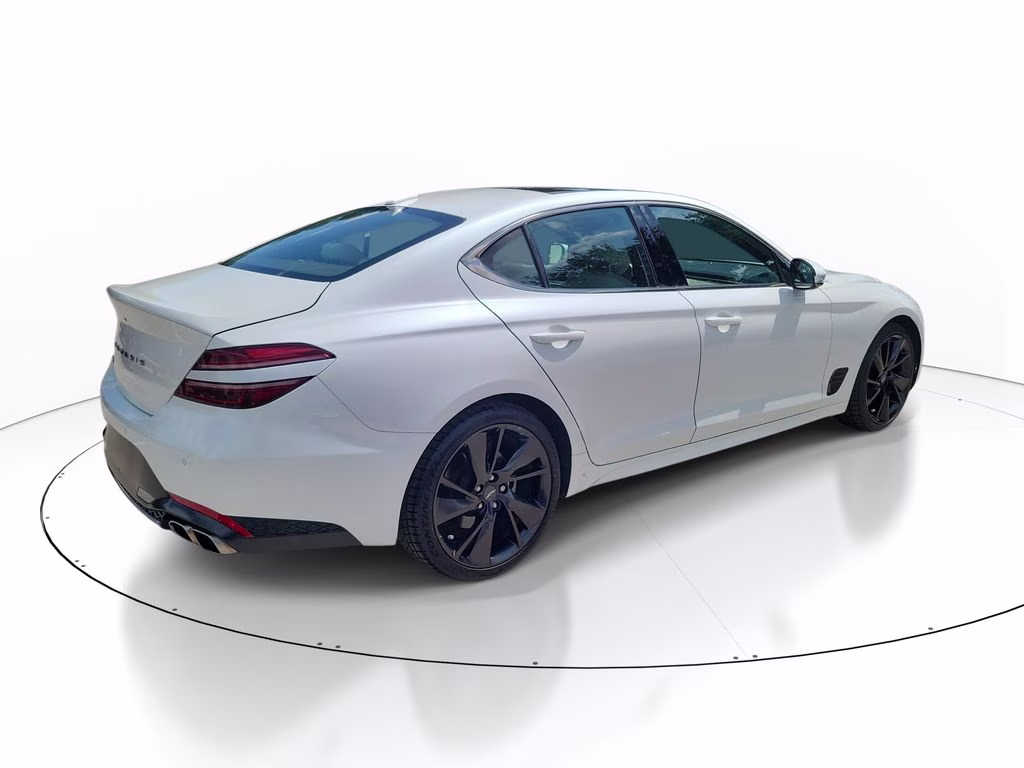 2023 Uyuni White Genesis G70 Sport Prestige 2.0T RWD Sedan