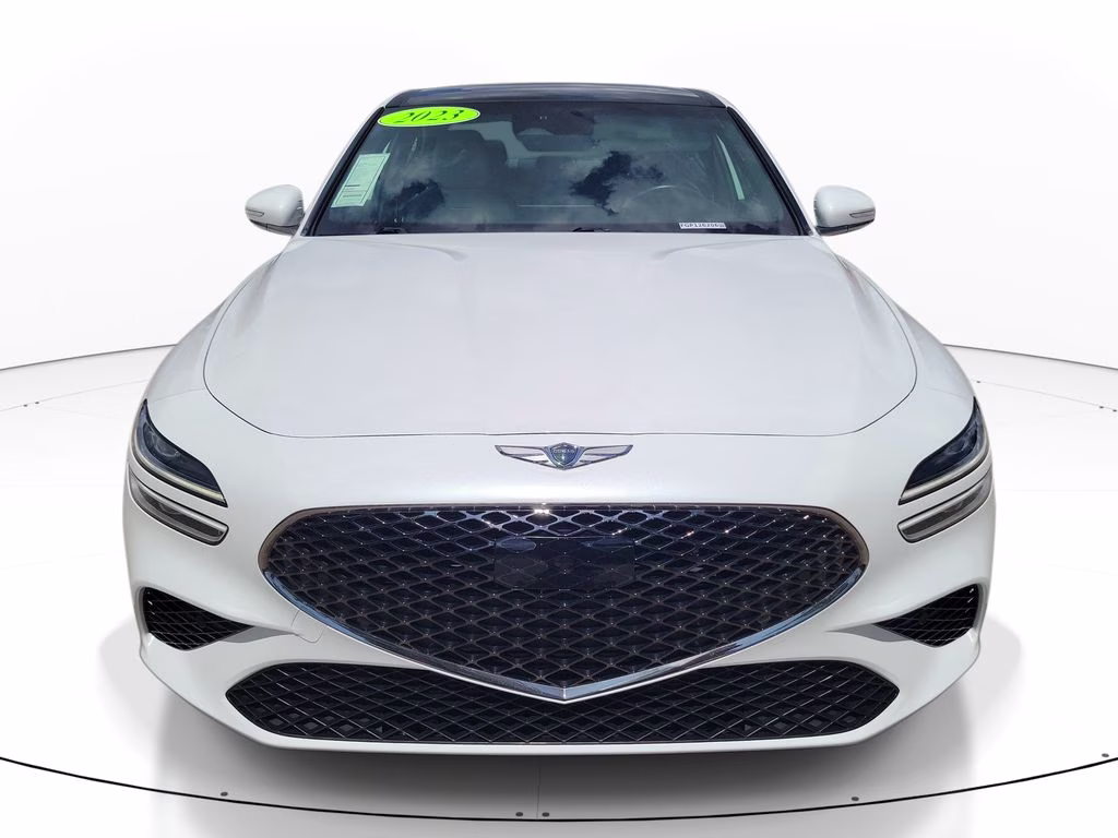 2023 Uyuni White Genesis G70 Sport Prestige 2.0T RWD Sedan