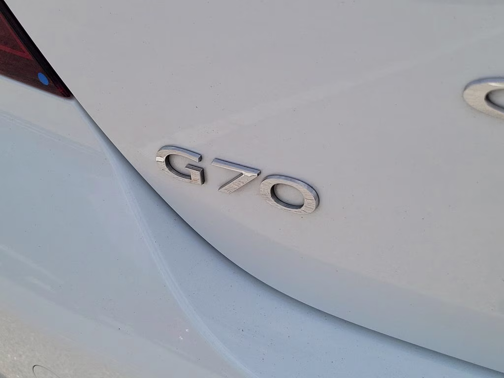 2023 Uyuni White Genesis G70 Sport Prestige 2.0T RWD Sedan