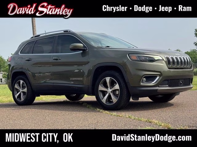 2020 Olive Green Jeep Cherokee Limited 4X4 SUV