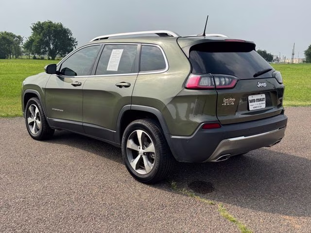 2020 Olive Green Jeep Cherokee Limited 4X4 SUV