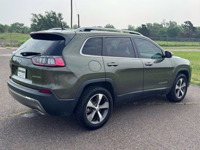 2020 Olive Green Jeep Cherokee Limited 4X4 SUV