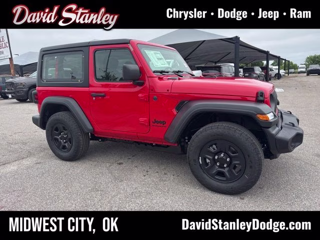 2026 Firecracker Red Clearcoat Jeep Wrangler Sport 4X4 SUV