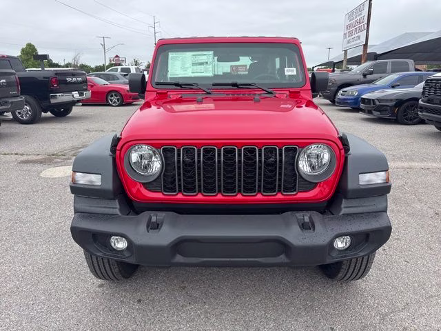 2026 Firecracker Red Clearcoat Jeep Wrangler Sport 4X4 SUV