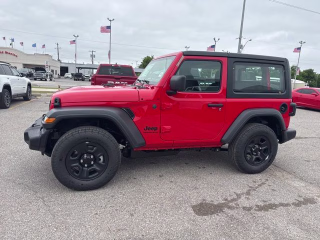 2026 Firecracker Red Clearcoat Jeep Wrangler Sport 4X4 SUV
