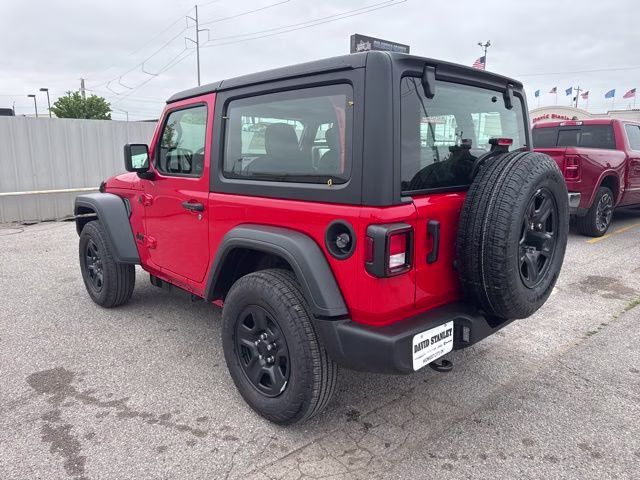 2026 Firecracker Red Clearcoat Jeep Wrangler Sport 4X4 SUV