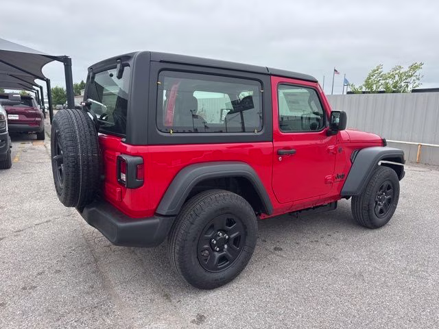 2026 Firecracker Red Clearcoat Jeep Wrangler Sport 4X4 SUV