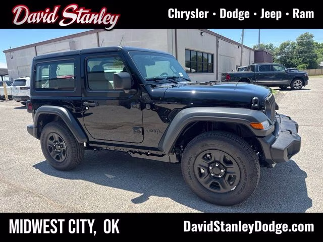 2026 Black Clearcoat Jeep Wrangler Sport 4X4 SUV