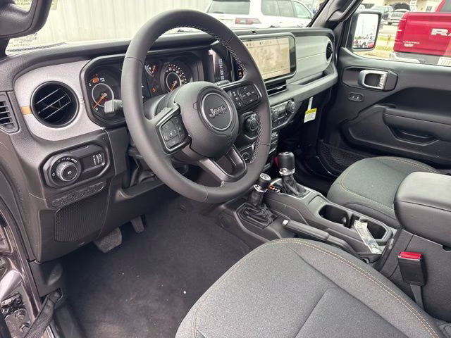 2026 Granite Crystal Metallic Clearcoat Jeep Wrangler Sport S 4X4 SUV