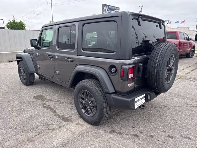 2026 Granite Crystal Metallic Clearcoat Jeep Wrangler Sport S 4X4 SUV
