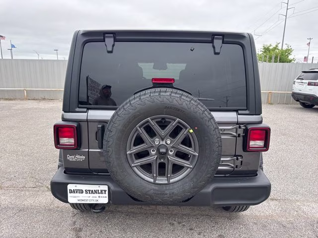 2026 Granite Crystal Metallic Clearcoat Jeep Wrangler Sport S 4X4 SUV