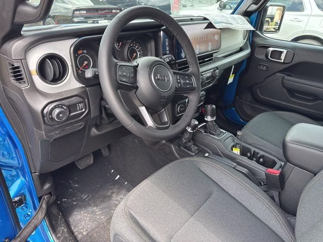2026 Hydro Blue Pearl Coat Jeep Wrangler Sport S 4X4 SUV