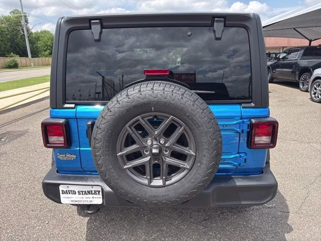 2026 Hydro Blue Pearl Coat Jeep Wrangler Sport S 4X4 SUV