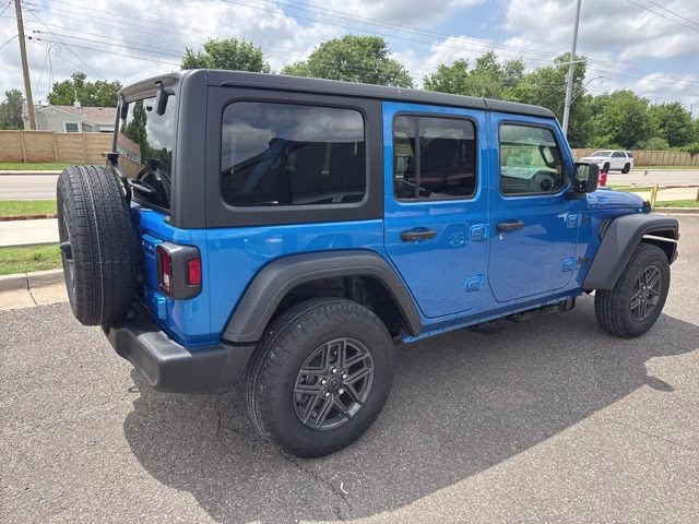 2026 Hydro Blue Pearl Coat Jeep Wrangler Sport S 4X4 SUV