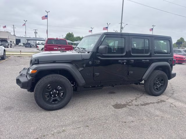 2026 Black Clearcoat Jeep Wrangler Sport 4X4 SUV