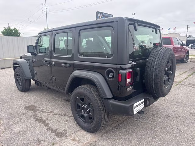 2026 Black Clearcoat Jeep Wrangler Sport 4X4 SUV