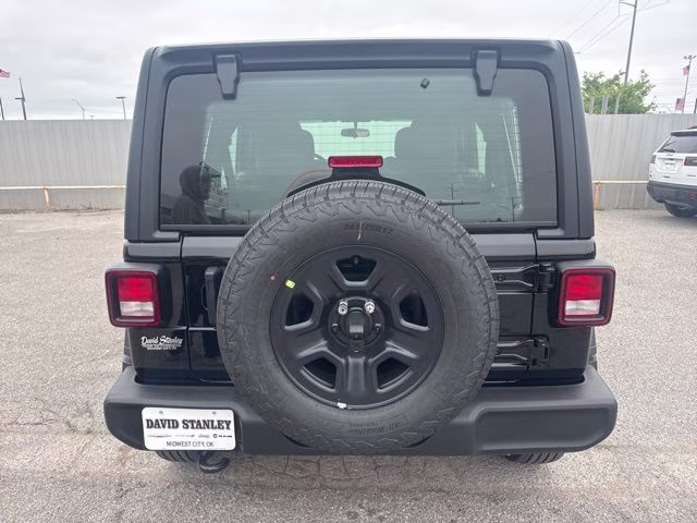2026 Black Clearcoat Jeep Wrangler Sport 4X4 SUV