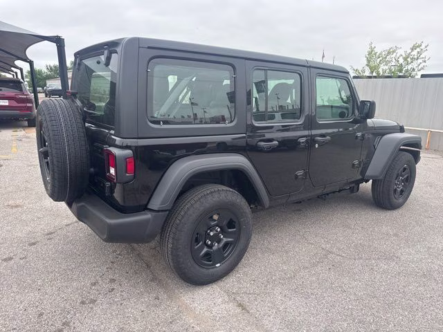 2026 Black Clearcoat Jeep Wrangler Sport 4X4 SUV