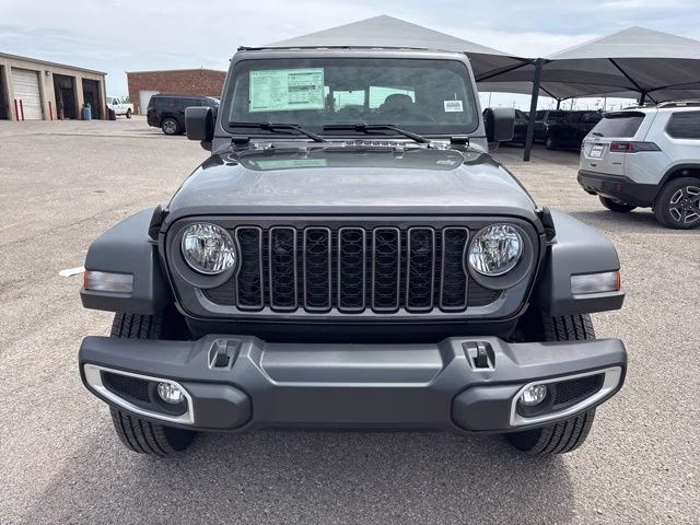 2026 Granite Crystal Metallic Clearcoat Jeep Gladiator Sport 4X4 Truck