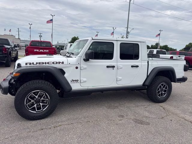2026 Bright White Clearcoat Jeep Gladiator Rubicon 4X4 Truck