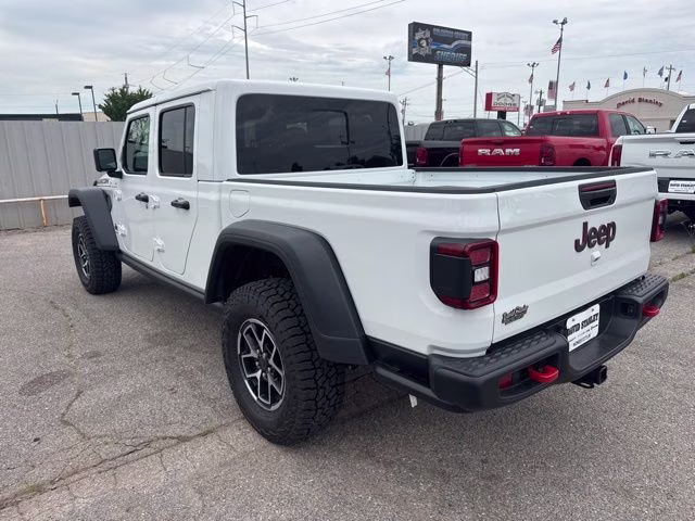 2026 Bright White Clearcoat Jeep Gladiator Rubicon 4X4 Truck