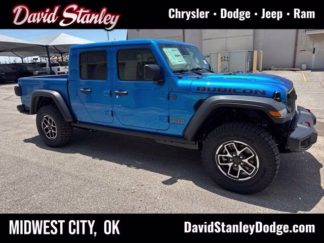 2026 Hydro Blue Pearlcoat Jeep Gladiator Rubicon 4X4 Truck