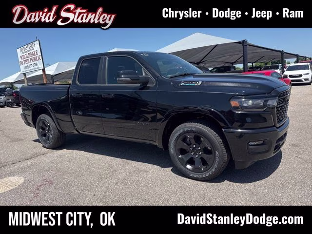 2026 Diamond Black Crystal Pearlcoat Ram 1500 Big Horn/Lone Star RWD Truck