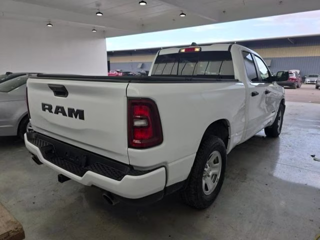 2025 Bright White Clearcoat Ram 1500 Tradesman RWD Truck