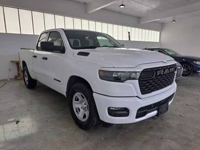 2025 Bright White Clearcoat Ram 1500 Tradesman RWD Truck