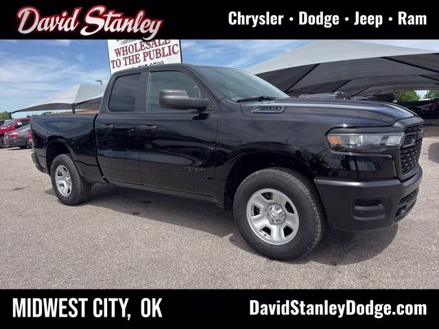 2026 Diamond Black Crystal Pearlcoat Ram 1500 Tradesman 4X4 Truck
