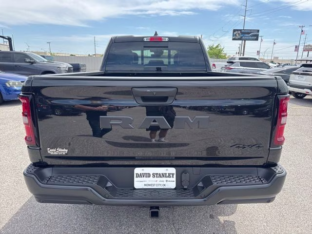 2026 Diamond Black Crystal Pearlcoat Ram 1500 Tradesman 4X4 Truck