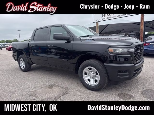 2026 Diamond Black Crystal Pearlcoat Ram 1500 Tradesman 4X4 Truck