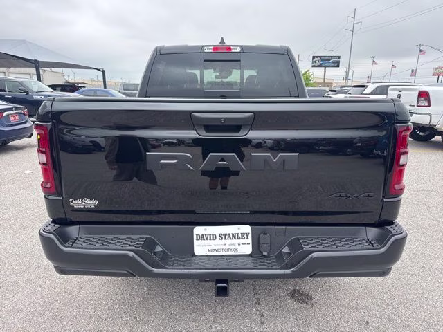 2026 Diamond Black Crystal Pearlcoat Ram 1500 Tradesman 4X4 Truck