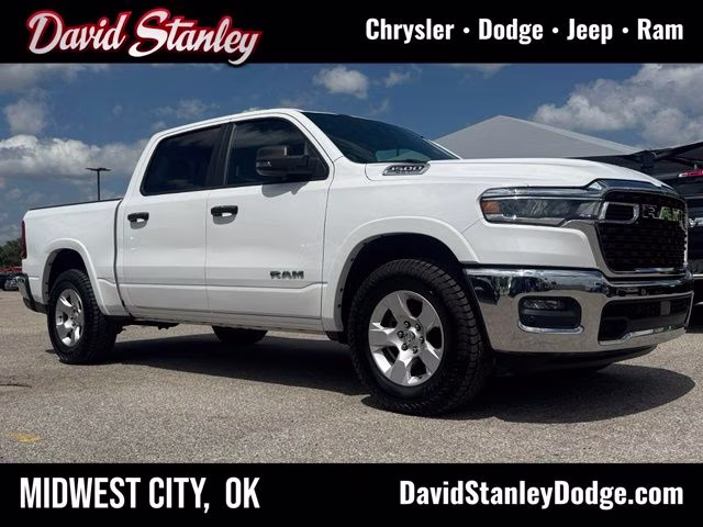 2025 Bright White Clearcoat Ram 1500 Big Horn/Lone Star 4X4 Truck