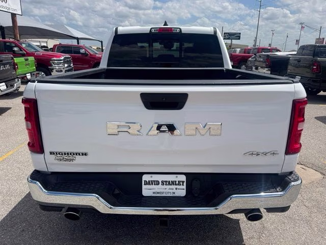 2025 Bright White Clearcoat Ram 1500 Big Horn/Lone Star 4X4 Truck