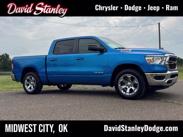 2022 Blue Pearl Ram 1500 Big Horn/Lone Star 4X4 Truck