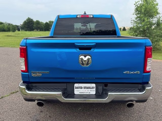 2022 Blue Pearl Ram 1500 Big Horn/Lone Star 4X4 Truck