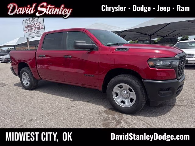 2026 Molten Red Pearlcoat Ram 1500 Tradesman 4X4 Truck
