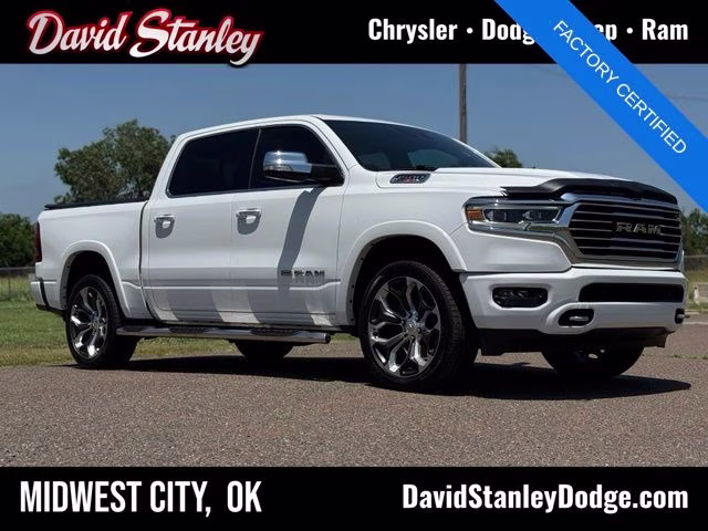 2022 Bright White Clearcoat Ram 1500 Limited 4X4 Truck
