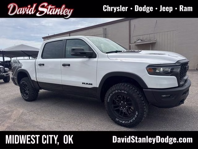 2026 Bright White Clearcoat Ram 1500 Rebel 4X4 Truck