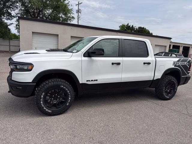 2026 Bright White Clearcoat Ram 1500 Rebel 4X4 Truck