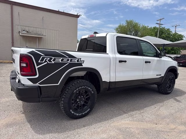 2026 Bright White Clearcoat Ram 1500 Rebel 4X4 Truck