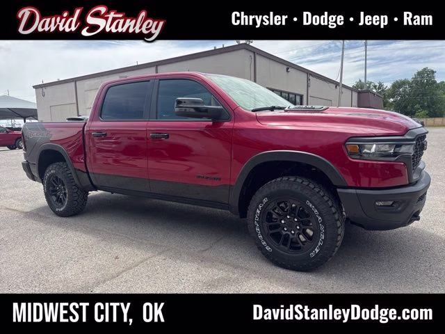 2026 Molten Red Pearlcoat Ram 1500 Rebel 4X4 Truck