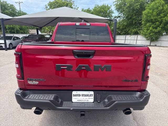 2026 Molten Red Pearlcoat Ram 1500 Rebel 4X4 Truck