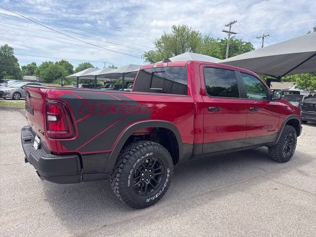 2026 Molten Red Pearlcoat Ram 1500 Rebel 4X4 Truck