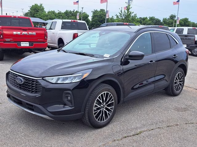 2023 Black Metallic Ford Escape Plug-In Hybrid Base FWD SUV