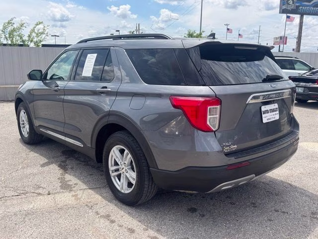 2022 Gray Metallic Ford Explorer XLT RWD SUV