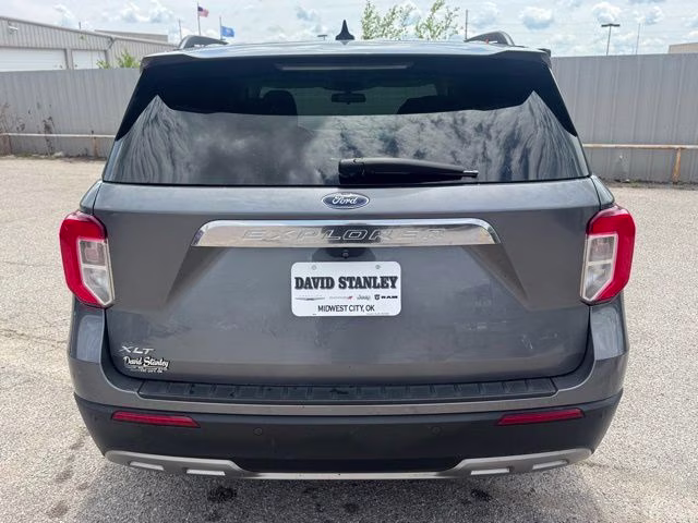 2022 Gray Metallic Ford Explorer XLT RWD SUV