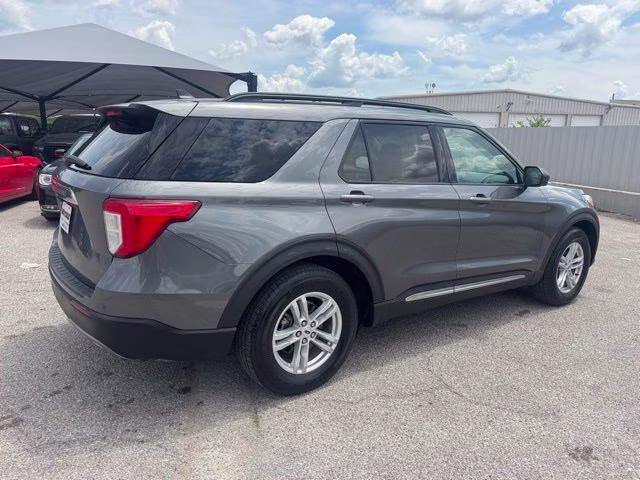 2022 Gray Metallic Ford Explorer XLT RWD SUV
